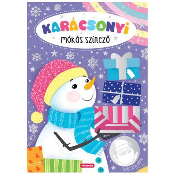 Karácsonyi mókás színező (nyomtatott)