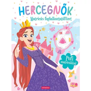 Hercegnők - matricás foglalkoztatófüzet 