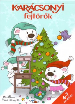 Korsós Szabina - Karácsonyi fejtörők - 4-7 éveseknek (nyomtatott)