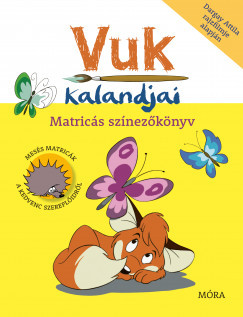 Vuk kalandjai - Matricás színezőkönyv - Dargay Attila rajzfilmje alapján (nyomtatott)