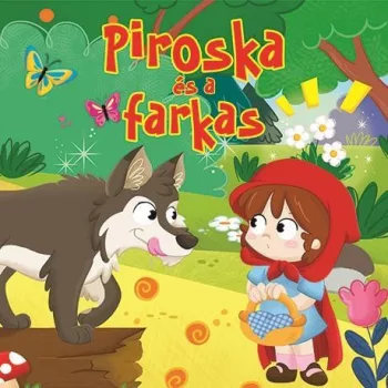 Mesés lapozó - Piroska és a farkas (nyomtatott)