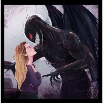 Lisa Merrick - Hanna és démon Lucas (fanart)