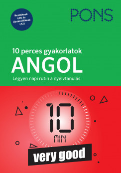 Brigit Piefke-Wagner - PONS 10 perces gyakorlatok - Angol (nyomtatott)