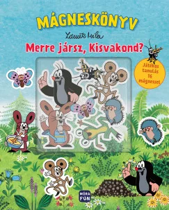 Merre jársz Kisvakond? - Mágneskönyv (nyomtatott)