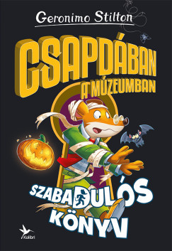 Geronimo Stilton - Csapdában a múzeumban - Szabadulós könyv (nyomtatott)
