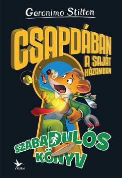Geronimo Stilton - Csapdában a saját házamban - Szabadulós könyv (nyomtatott)