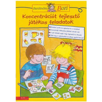   Hanna Sörensen - Barátnőm, Bori - Koncentrációt fejlesztő játékos feladatok (nyomtatott)