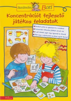 Hanna Sörensen - Barátnőm, Bori - Koncentrációt fejlesztő játékos feladatok (nyomtatott)