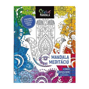 Színes Mandala - Meditáció (nyomtatott)
