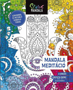 Színes Mandala - Meditáció (nyomtatott)